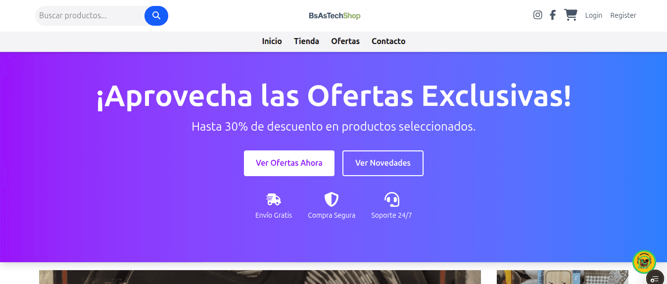 Proyecto para BSASTECH