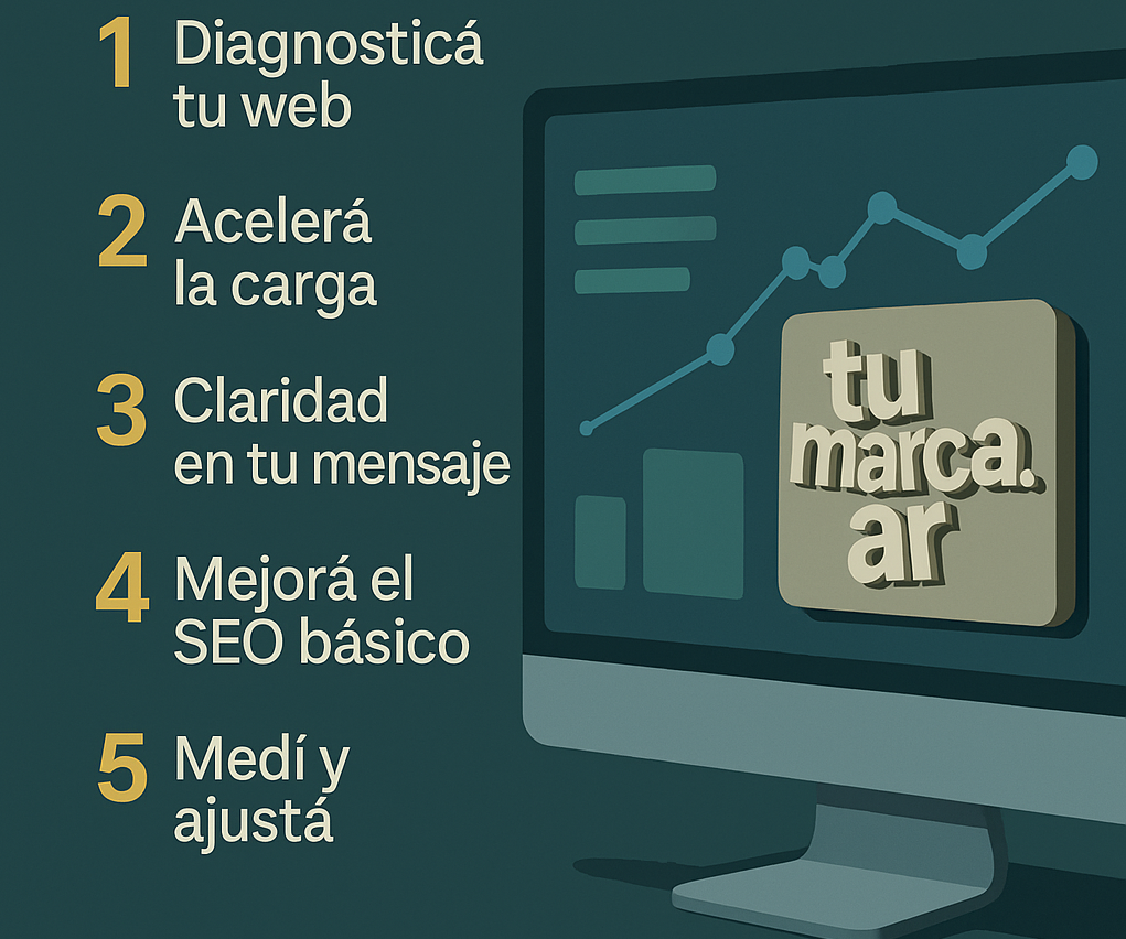 5 pasos para optimizar tu web y convertir más visitas en clientes