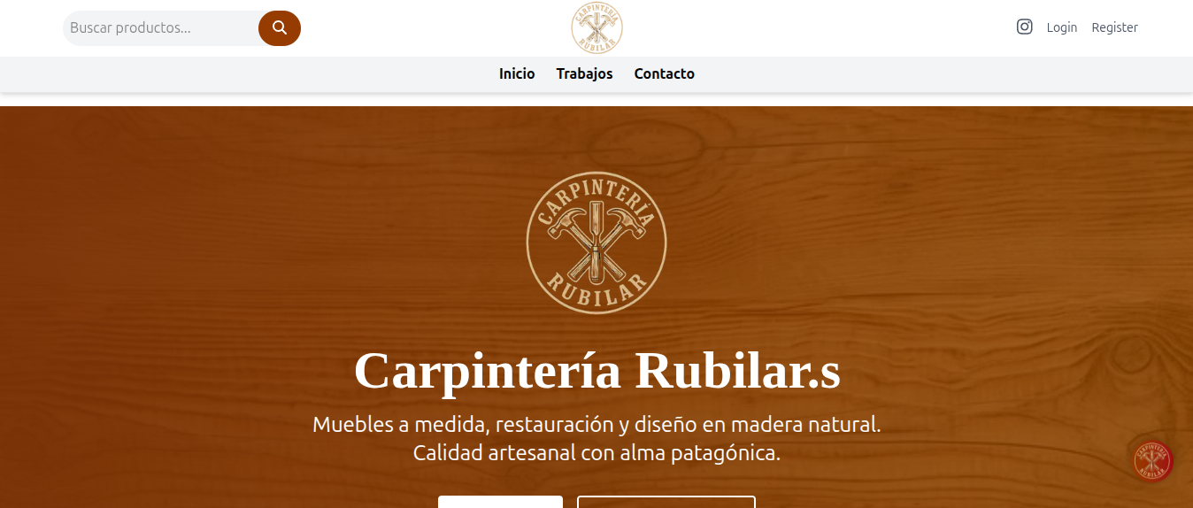 Proyecto para  Carpintería Rubilar Bariloche